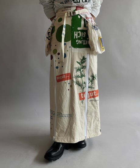【RE;CIRCLE】RE Eco-Friendly Bag Belt Bag Skirt  / 240905-020