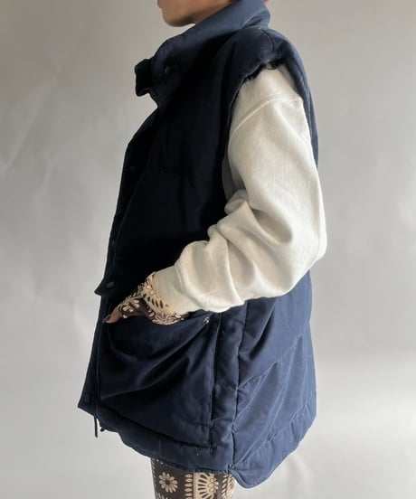 【USED】 80~90's Eddie Bauer Down Vest/241130-006