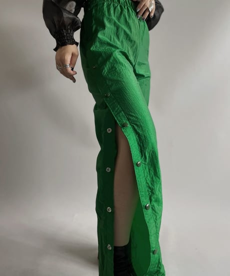 【USED】 Nylon Jersey Pants / 230916-020
