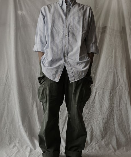 【USED】 Brooks Brothers L/S Strip Shirt④/210624-007