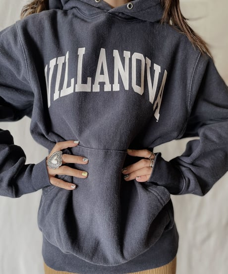 【USED】  Champion Reverse Weave Hoodie VILLANOVA/210902-015