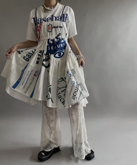 【RE;CIRCLE】RE Eco-Friendly Bag Code Camisole Middle One-piece / 240516-035
