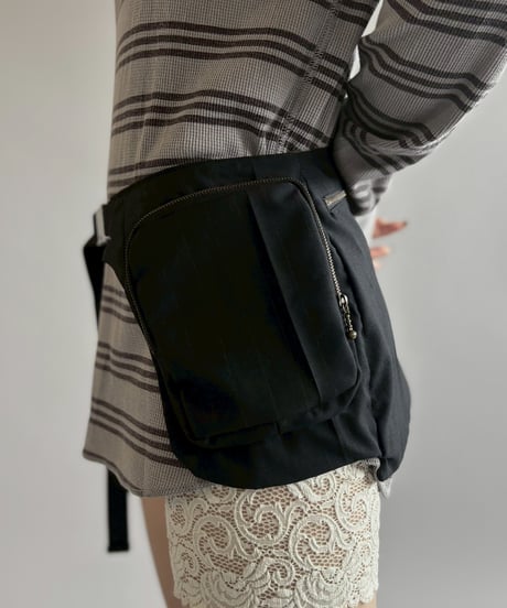 【RE;CIRCLE】  RE Suit Waist Bag / 260601-004