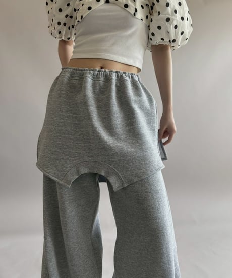 【RE;CIRCLE】 RE Sweat Pants Deformed / 260404-004
