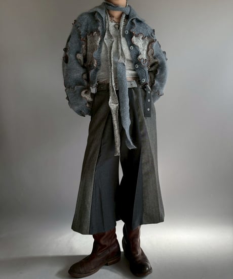 【RE;CIRCLE】 RE Mellow Knit Cardigan + Tie/ 251127-008