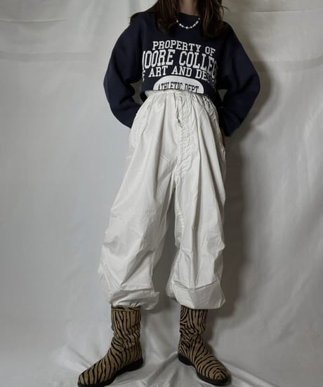 【USED】   Cut off Sweat MOORE CLOLLGE /211020-032