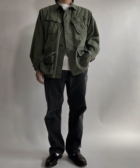 【USED】  70's Combat Tropical Jacket / 220416-015
