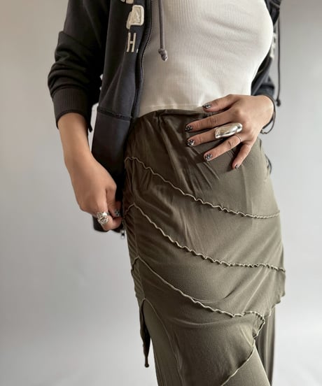 【USED】  Layered Flare Pants / 250920-009