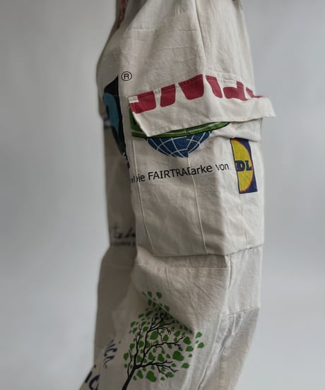 【RE;CIRCLE】 RE Eco-Friendly Bag Draw Cord Pants / 220804-017