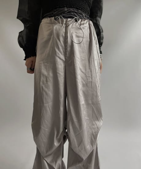 【USED】 Poly Wide Easy Pants / 230916-049