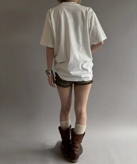 【USED】 98's Baseball Newspaper T-Shirt / 260607-005