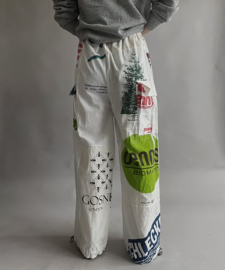 【RE;CIRCLE】RE Eco-Friendly Bag Rraw Cord Pants / 230427-019