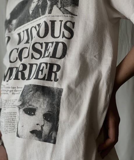 【USED】 S/S T-shirt SID VICIOUS/210526-054