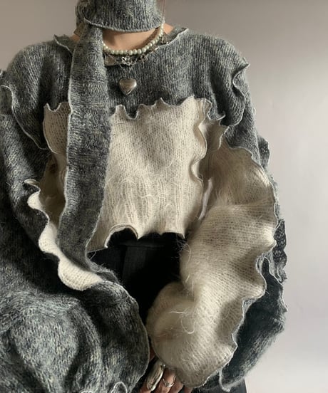【RE;CIRCLE】 RE Mellow Knit Top /  241121-017
