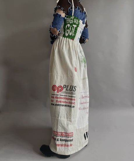 【RE;CIRCLE】RE Eco-Friendly Bag Shirring One-piece / 230327-009