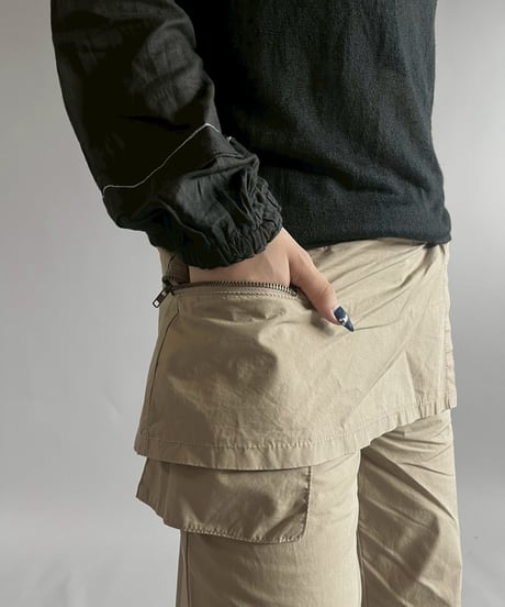 【USED】  Cop.Copine Layered Design Pants / 251014-035