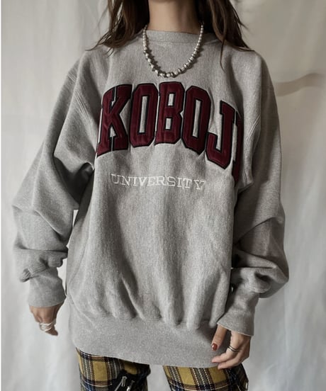【USED】  Champion Reverse Weave Sweat OKOBOJI/211116-038