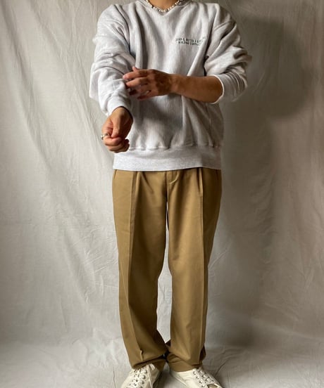 【USED】   Champion Reverse Weave Sweat BUILDING CONTRACTORS/210516-023