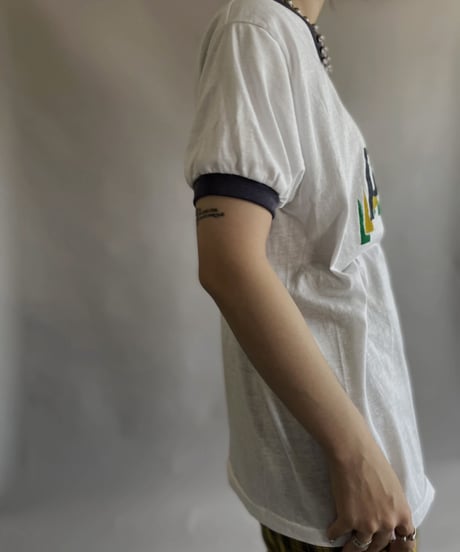 【USED】 S/S ringer T-shirt / 230603-011