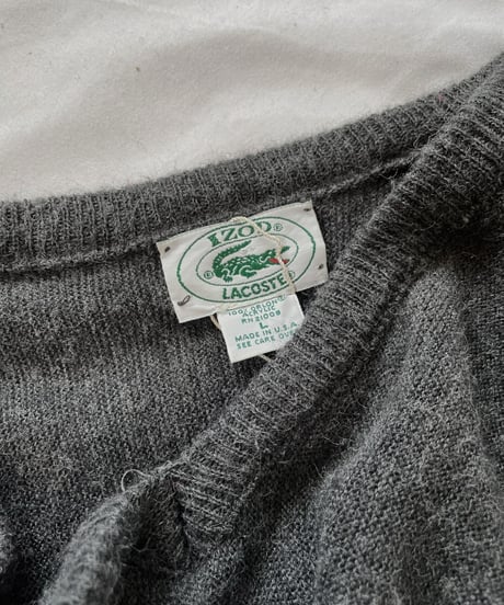 【USED】 LACOSTE Acrylic Knit ⑩ / 220111-022