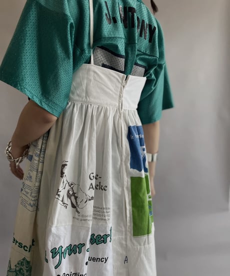 【RE;CIRCLE】RE Eco-Friendly Bag Camisole Long One-piece / 230525-011
