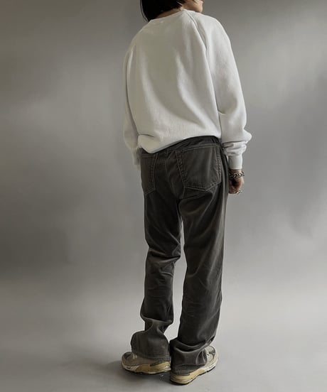 【Mashup Products】 Silk Screen Made in USA Hanes L/S Sweat top /  240217-022