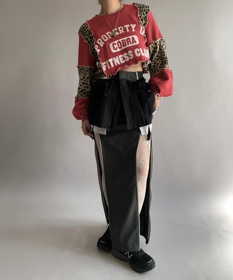 【RE;CIRCLE】 RE Mellow Sweat Top /  241017-025