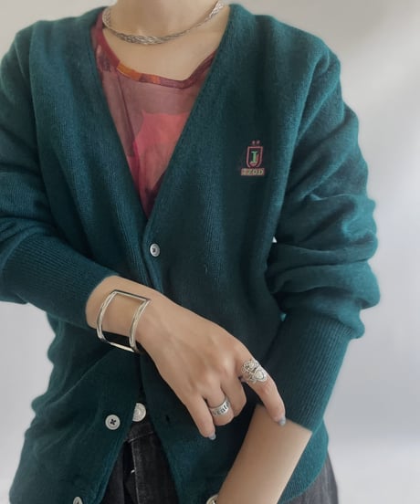 【USED】IZOD Acrylic Cardigan/ 230909-020