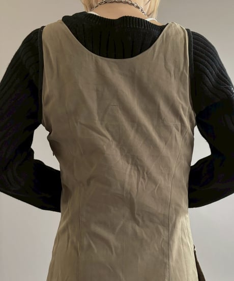 【USED】 Design Nylon Long One-Piece /260221-019