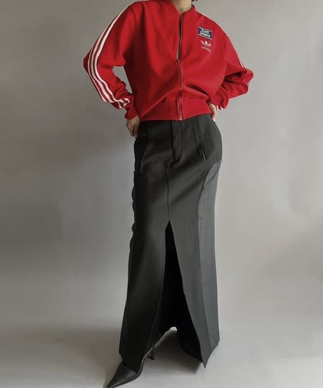 【USED】80s adidas Jersey Top Just Jeans /240224-009