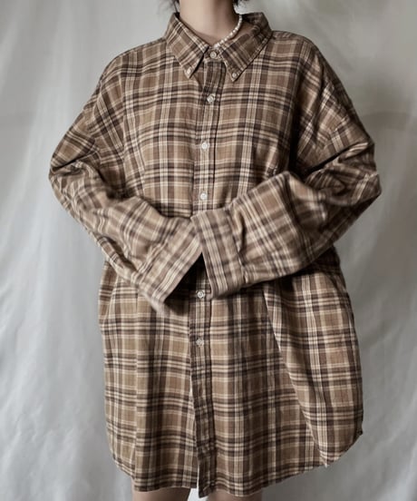 【USED】     Ralph Lauren Plaid Shirt/211202-033