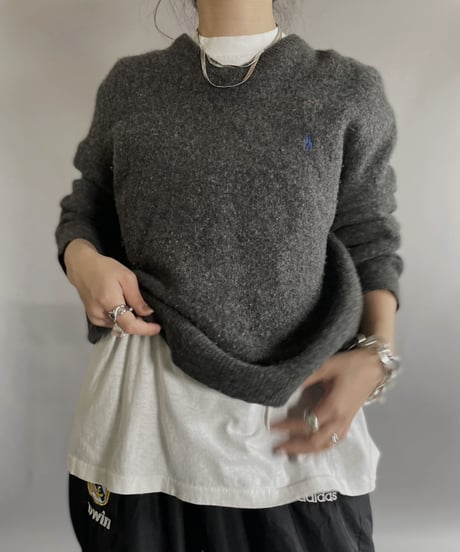 【USED】 Polo By Ralph Lauren Wool Knit Sweater / 221203-014