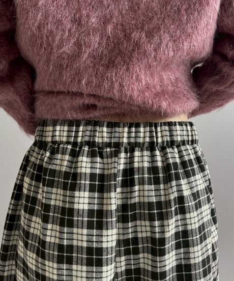【USED】 Plaid Easy Pants / 260117-016