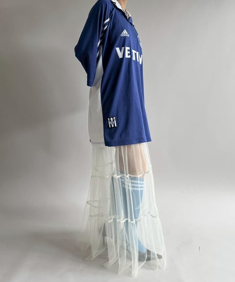 【USED】 adidas 98~99's Schalke 04 Soccer Shirt/ 250607-023