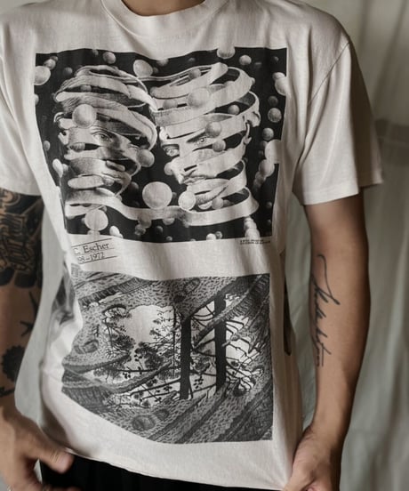 【USED】  S/S T-shirt M.C.Escher④/210617-039