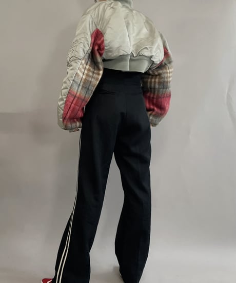 【RE;CIRCLE】 RE Short MA-1 Blanket Docking Jacket Gray / 221208-003