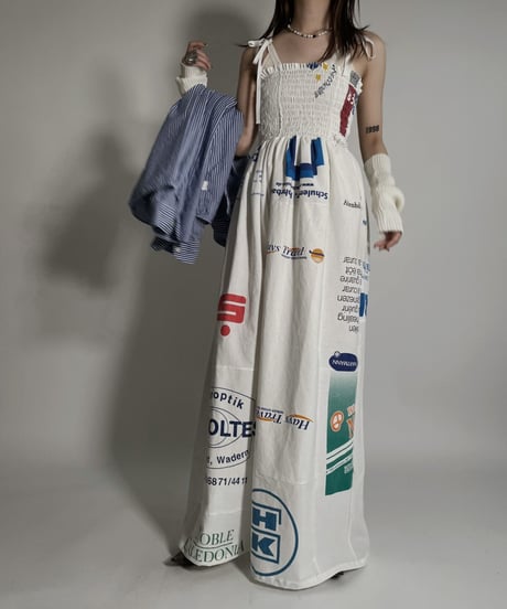 【RE;CIRCLE】 RE Eco Bag Camisole One-piece ⑤ /220407-005