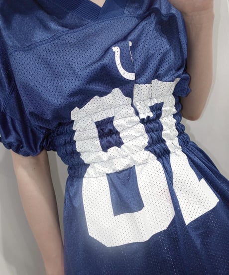【RE;CIRCLE】 Shirring Football Shirt  /  250522-006