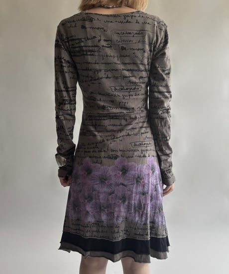 【USED】 Desigual.  L/S design One-Piece  /250906-020