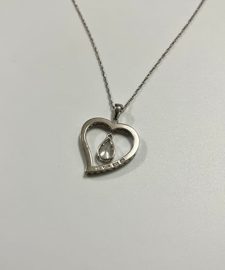 【USED】 Silver925 Heart Necklace /241026-040