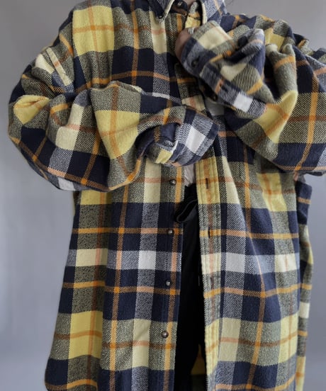 【USED】  Checked Flannel Shirt / 221119-003