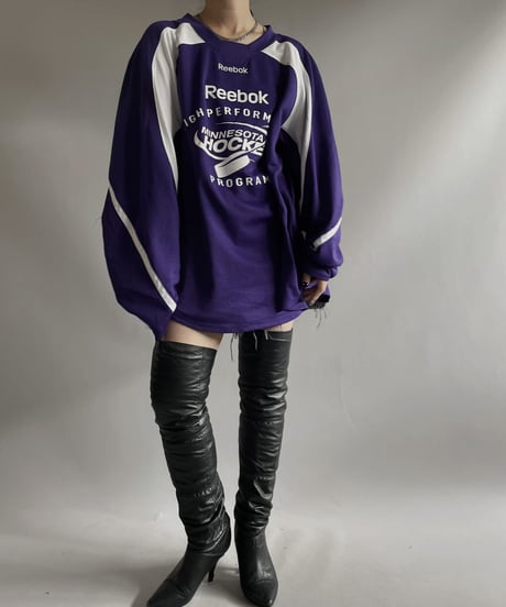 【USED】 Reebok L/S Game  Shirt/ 231014-026