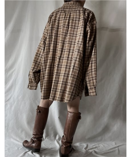 【USED】     Ralph Lauren Plaid Shirt/211202-033