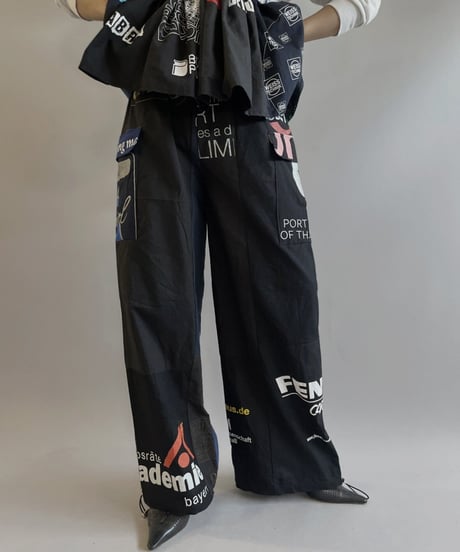 【RE;CIRCLE】RE Eco-Friendly Bag Cargo Pants Black / 230828-005