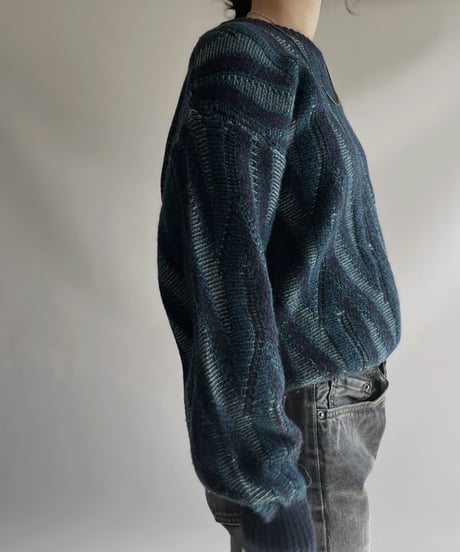 【USED】 Made in Italy Knit Top 231209-014
