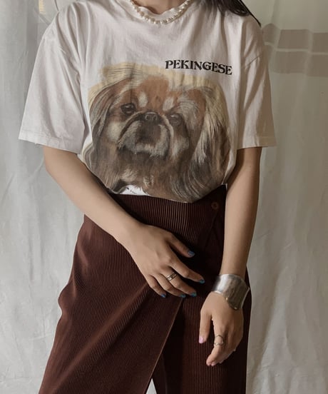 【USED】S/S T-shirt DOG⑨/210604-021