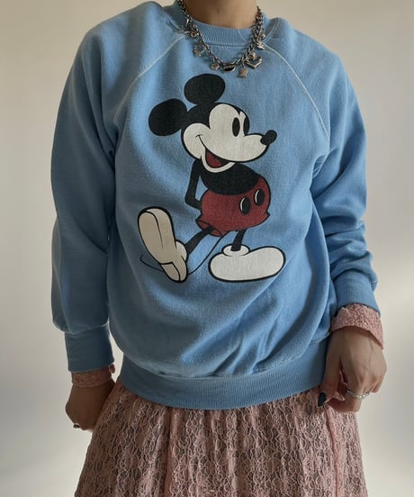 【USED】 90's Disney Mickey Sweat /250111-025