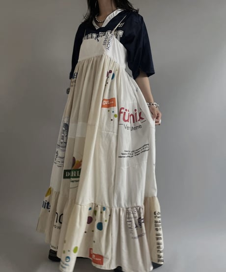 【RE;CIRCLE】RE Eco-Friendly Bag Camisole Long One-piece / 230622-013