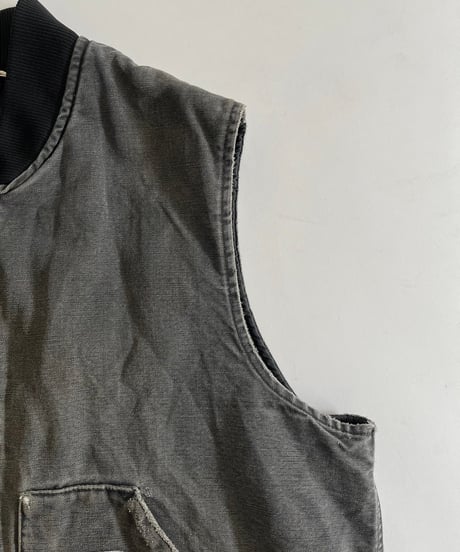 【USED】  Made in USA 95's Carhartt Duck Vest /250222-011