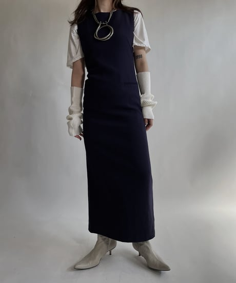 【USED】 Wool Mix N/S One-piece / 220409-028